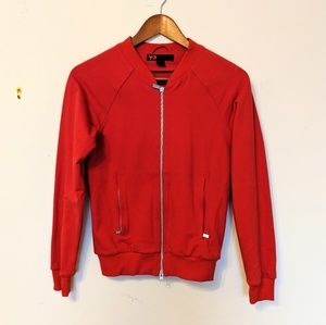 Y-3 Red Sporty Jacket, size XS